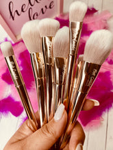 Load image into Gallery viewer, 7pcs Rose Gold Brush Set
