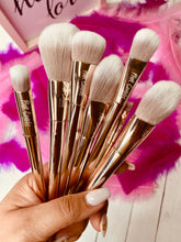 Load image into Gallery viewer, 7pcs Rose Gold Brush Set
